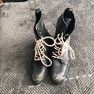 Zara combat boots